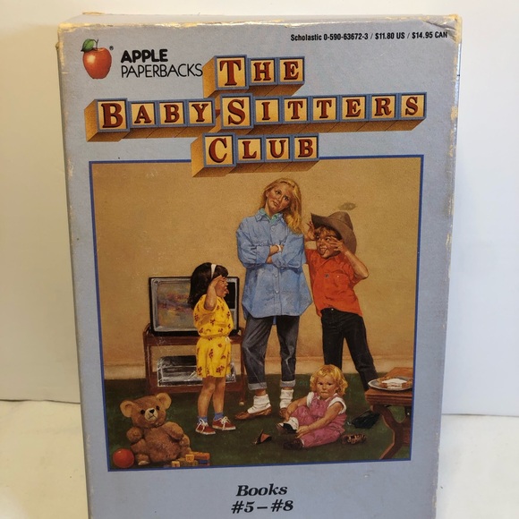 Vintage 1987 first edition Apple Paperbacks The Baby-Sitters Club Books #5-#8 - Picture 2 of 11